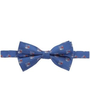 Eagles Wings New York Rangers Repeat Bow Tie - Blue