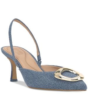 INC International Concepts Gadriel Halterback Pumps - Blue