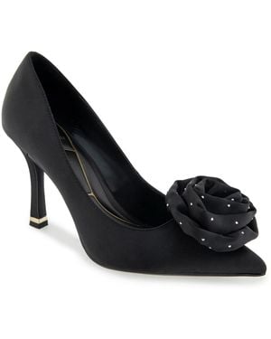 Kenneth Cole Romi Rosette Slip-on Pumps - Black