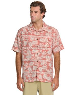 Quiksilver Fern Garden Woven Shirt - Pink