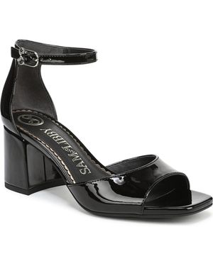 Sam & Libby Leanne Block Heel Dress Sandals - Black