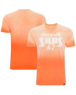 Sportiqe And Phoenix Suns Bingham Sun-fade T-shirt - Orange