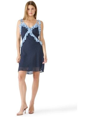Steve Madden Adalina Sleeveless Mini Dress - Blue