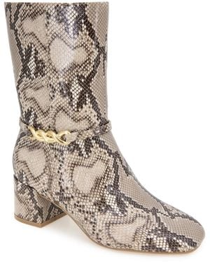 Kenneth Cole Lacey Mid Shaft Booties - Brown