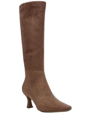 Anne Klein Perfektion Snip Toe Knee High Boots - Brown