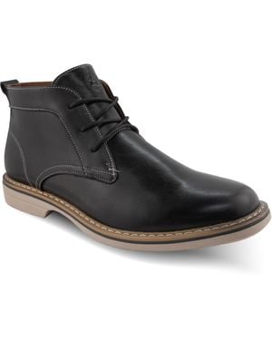 Deer Stags Garfield Comfort Dress Chukka Boots - Black