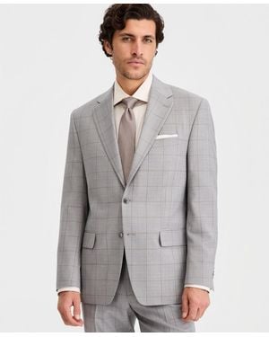 Michael Kors Classic-fit Suit Separate Jacket - Gray