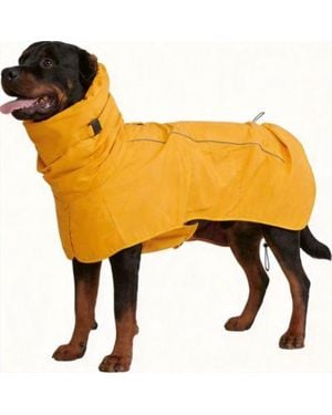 Aronkl Dog Raincoat Waterproof Windproof Reflective Breathable Coverage - Orange