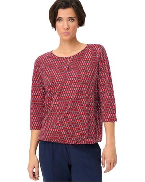 Olsen Print T-shirt - Red