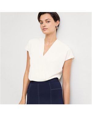 M.M.LaFleur Antonia Top - White