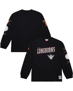 Mitchell & Ness Texas Longhorns Training Camp Long Sleeve T-shirt - Black