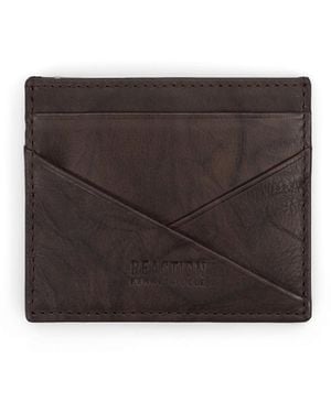 Kenneth Cole Rfid Leather Slimfold Wallet - Black