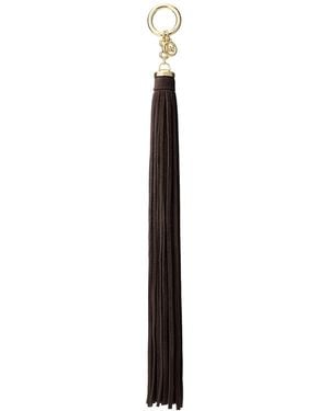 Michael Kors Michael Novelty Tassel Bag Charm - White