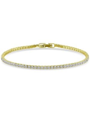 Giani Bernini Cubic Zirconia Tennis Bracelet - Metallic