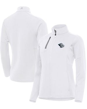 Antigua White Utah Mammoth Generation Full-zip Jacket