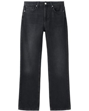 Mango Matilda High-rise Straight-leg Jeans - Blue
