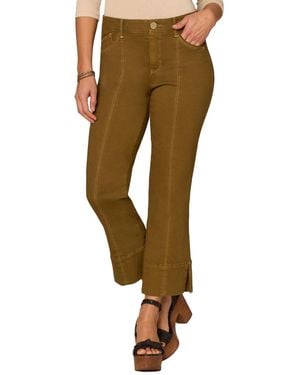 Democracy Petite Kick Flare High-rise Pants - Multicolor