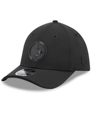 KTZ Pittsburgh Steelers 2026 Sideline 39thirty M-crown Stretch Hat - Black