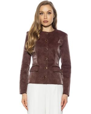 Alexia Admor Brivan Blazer - Brown