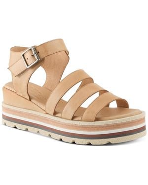Spring Step Gosalina Platform Sandal - Metallic