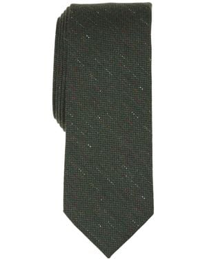 BarIII Lansing Solid Skinny Tie - Green