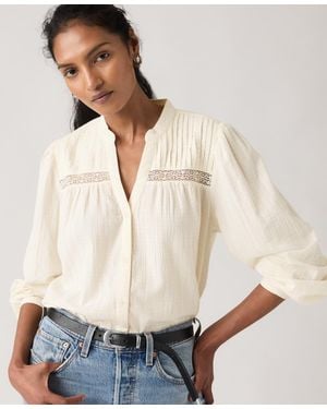 Levi's Madeline Long-sleeve Top - Natural