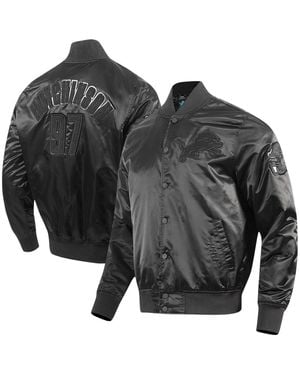 Pro Standard Aidan Hutchinson Detroit Lions Player Full-snap Jacket - Black