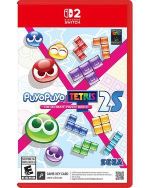 Sega Games Puyo Puyo Tetris 2s For Nintendo Switch 2 (game-key Card) - White