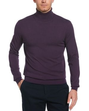 Perry Ellis Turtleneck Sweater - Blue