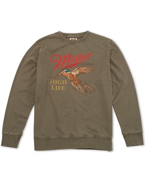 American Needle Miller High Life Sunday Fleece Pullover Sweatshirt - Green