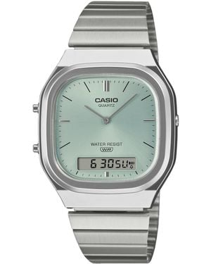 G-Shock Analog-digital Stainless Steel Watch 35.8mm - Gray