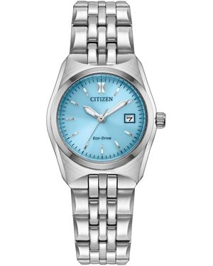 Citizen Corso -tone Stainless Steel Bracelet Watch 27mm - Blue