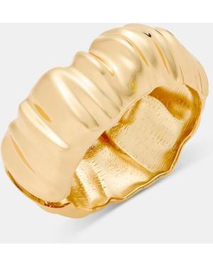 INC International Concepts Textured Bangle Bracelet - Metallic