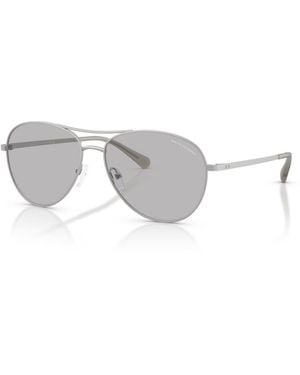 ARMANI EXCHANGE Aviator Metal Sunglasses Ax2061s - White