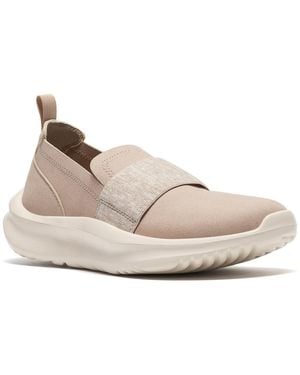 Clarks Solevana Lily Slip-on Walking Sneakers - Natural