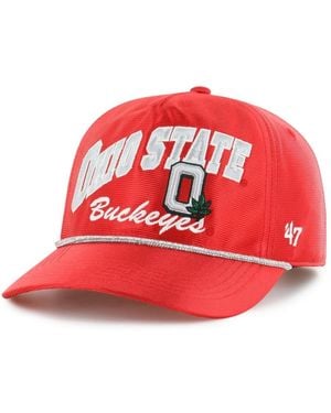 '47 Ohio State Buckeyes Glitter Hitch Adjustable Hat - Red