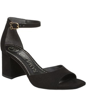 Sam & Libby Leanne Block Heel Dress Sandals - Black