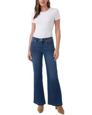 Seven7 Bella High-rise Wide Leg Jean - Blue