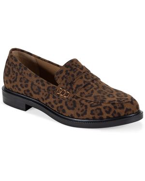 Style & Co. Athenaa Round Toe Penny Loafers - Brown