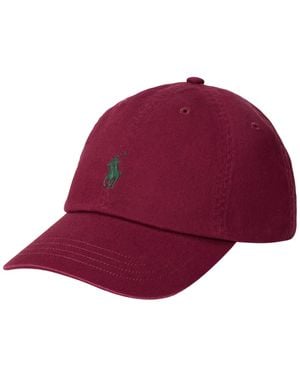 Polo Ralph Lauren Classic Chino Cap - Red