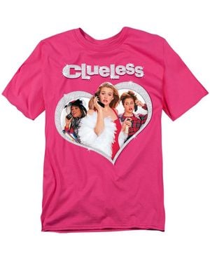 Clueless Heart T Shirt - Pink