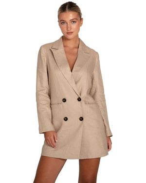 Belle & Bloom Princess Anna Blazer Dress - Natural