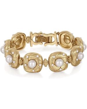 Retro Chic Rc Canary Bracelet - White