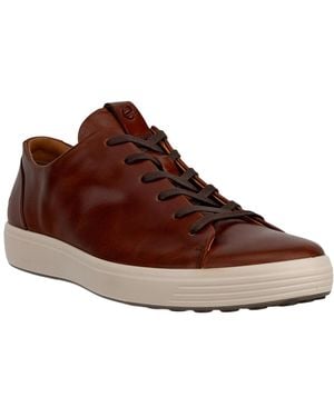 Ecco Soft 7 Premier Sneaker - Brown