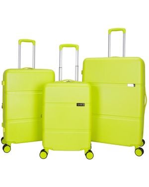 Jessica Simpson Sydney 3-pc. Hardside Spinner luggage Set - Yellow
