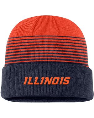 Nike Illinois Fighting Illini 2026 On-field Gradient Terra Cuffed Knit Hat - Red