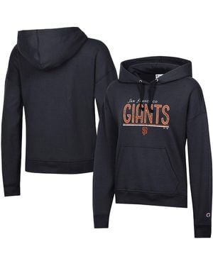 Champion San Francisco Giants Vintage Powerblend Hoodie - Blue