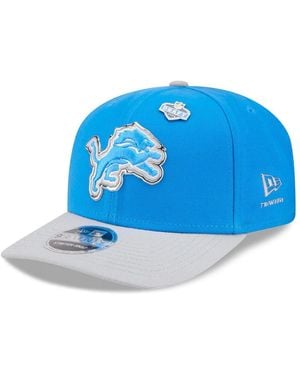 KTZ Blue/silver Detroit Lions 2026 Nfl Draft 9seventy Adjustable Hat