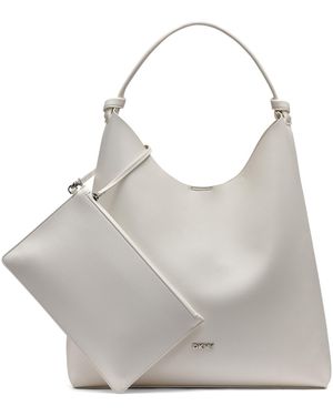 DKNY Paula Extra Large Hobo Bag - Gray