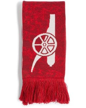 adidas Arsenal 2026/27 Home Club Fringed-end Double-sided Scarf - Red
